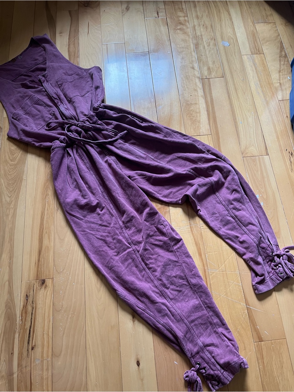 FREE PEOPLE Drawstring jumpsuit